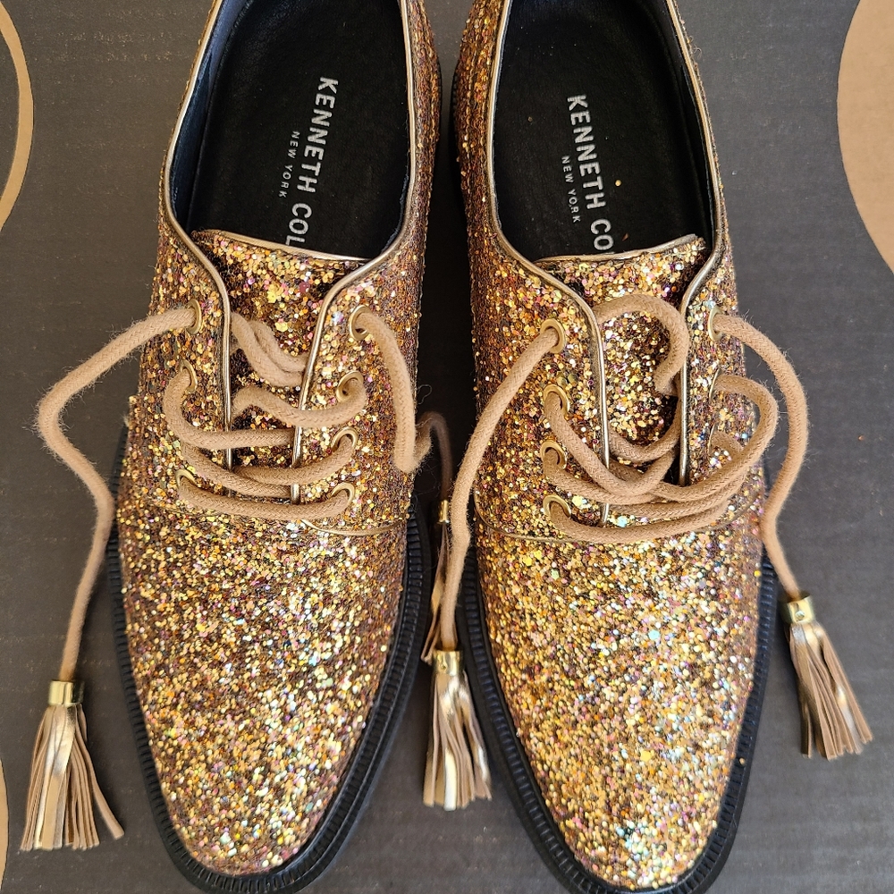 Kenneth Cole Sparkled Loafers